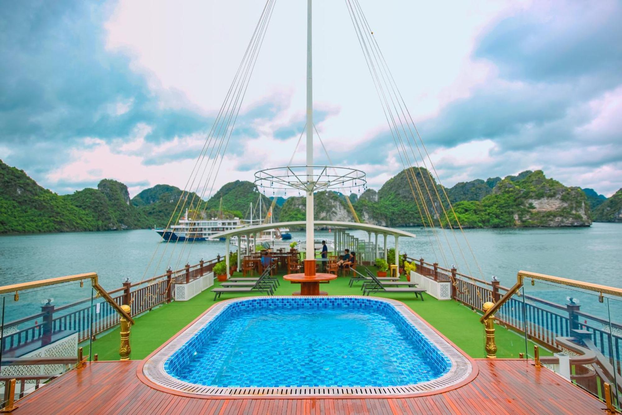 Le Journey Elegance Cruise Hotell Ha Long Eksteriør bilde