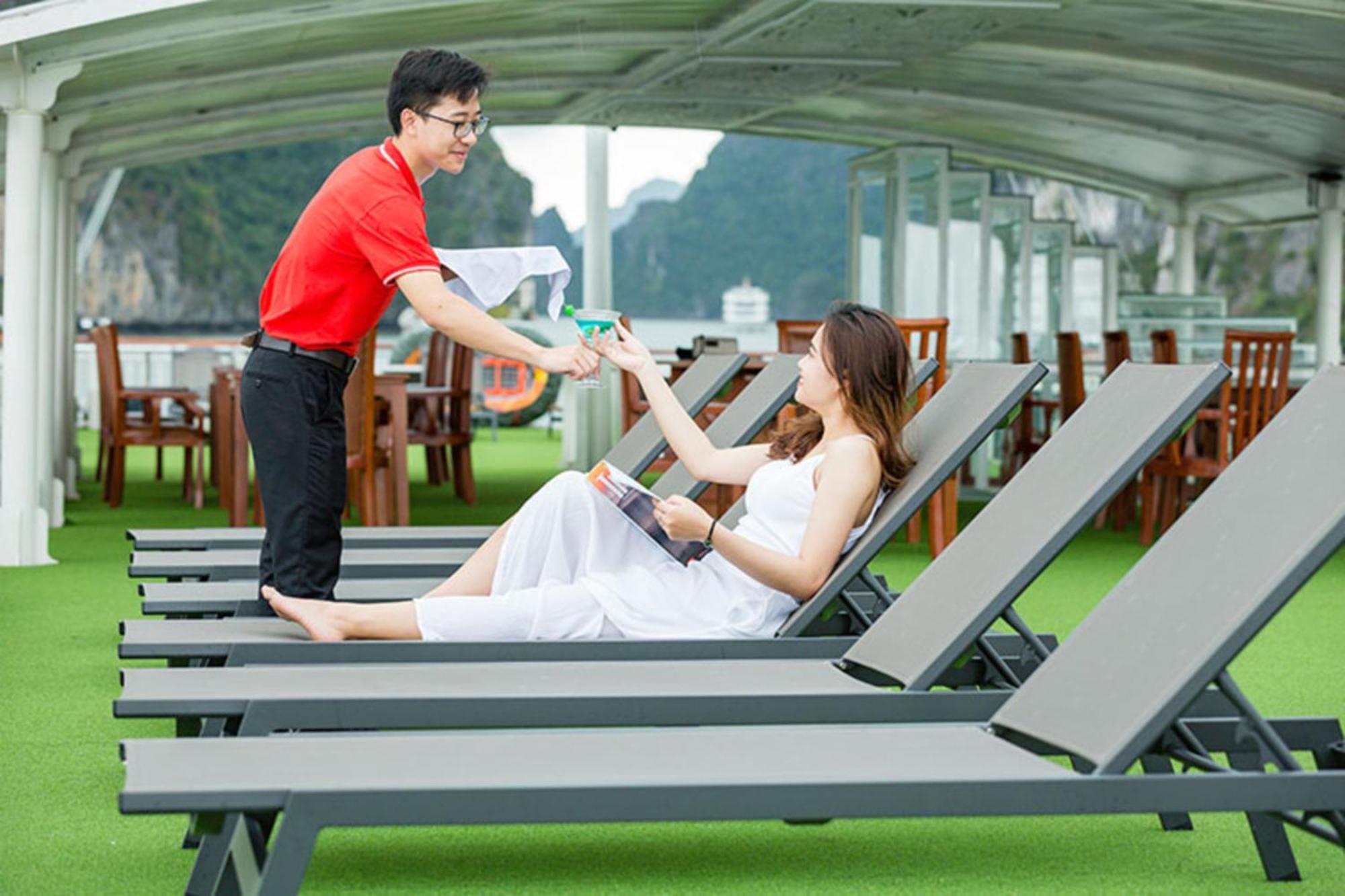 Le Journey Elegance Cruise Hotell Ha Long Eksteriør bilde