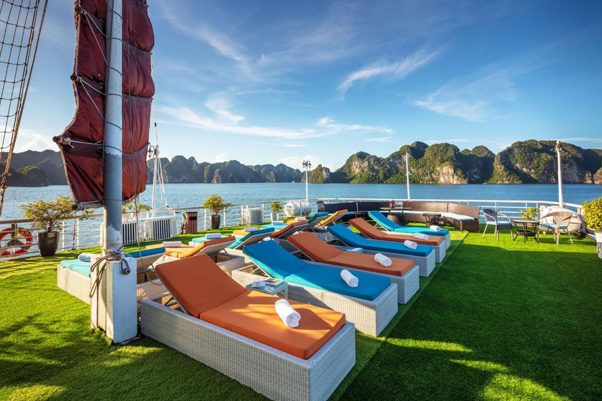 Le Journey Elegance Cruise Hotell Ha Long Eksteriør bilde
