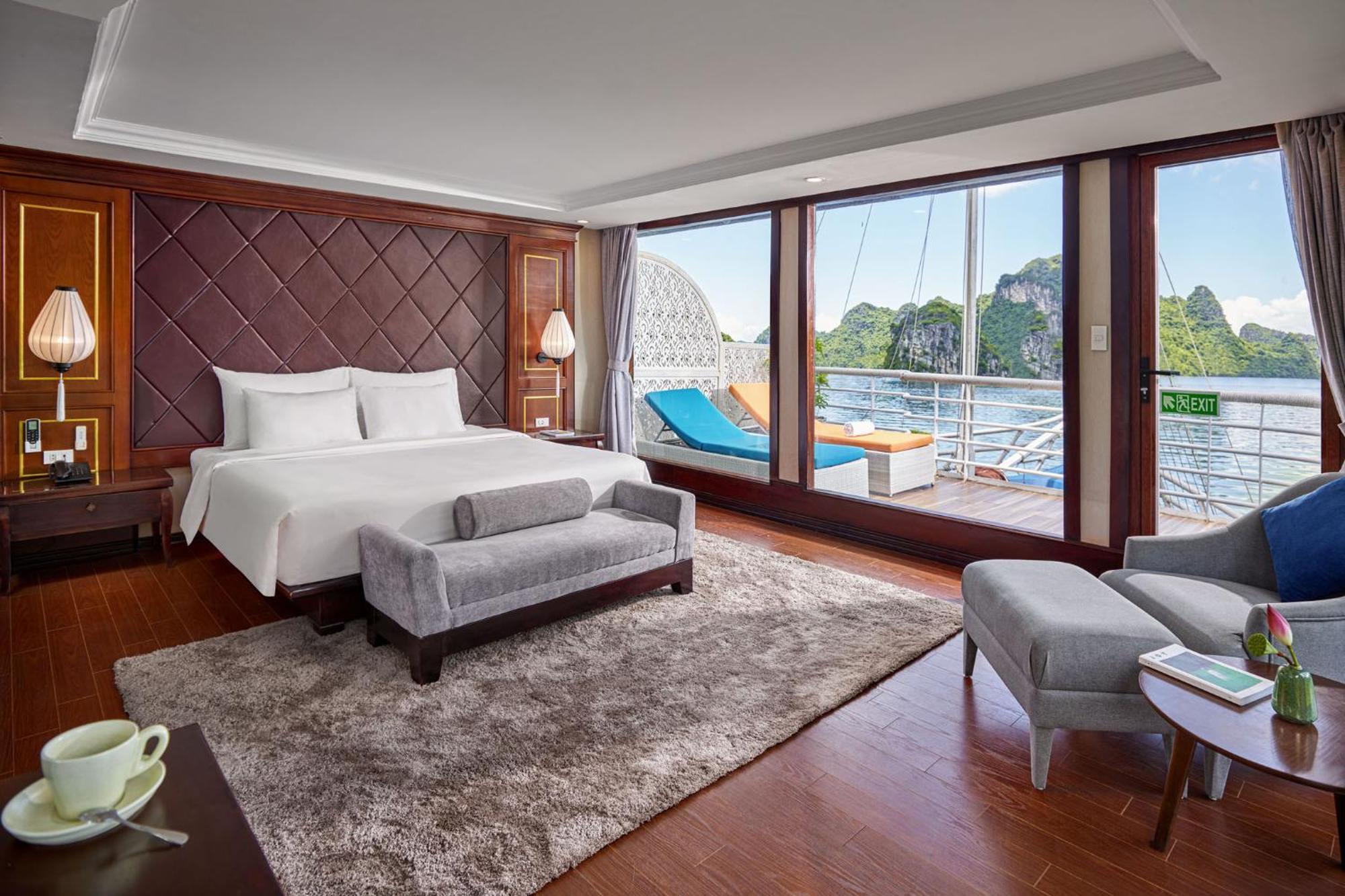 Le Journey Elegance Cruise Hotell Ha Long Eksteriør bilde