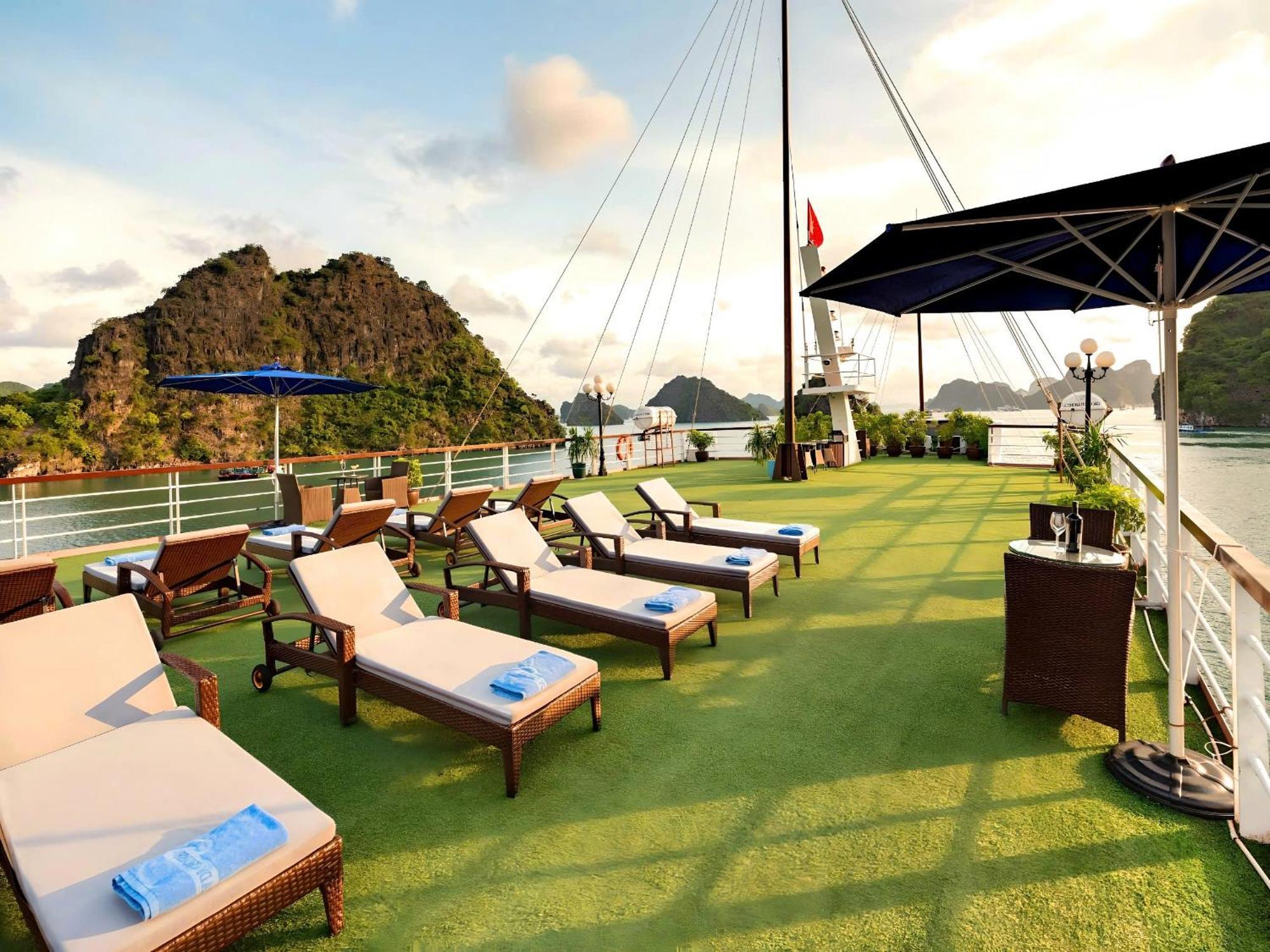 Le Journey Elegance Cruise Hotell Ha Long Eksteriør bilde