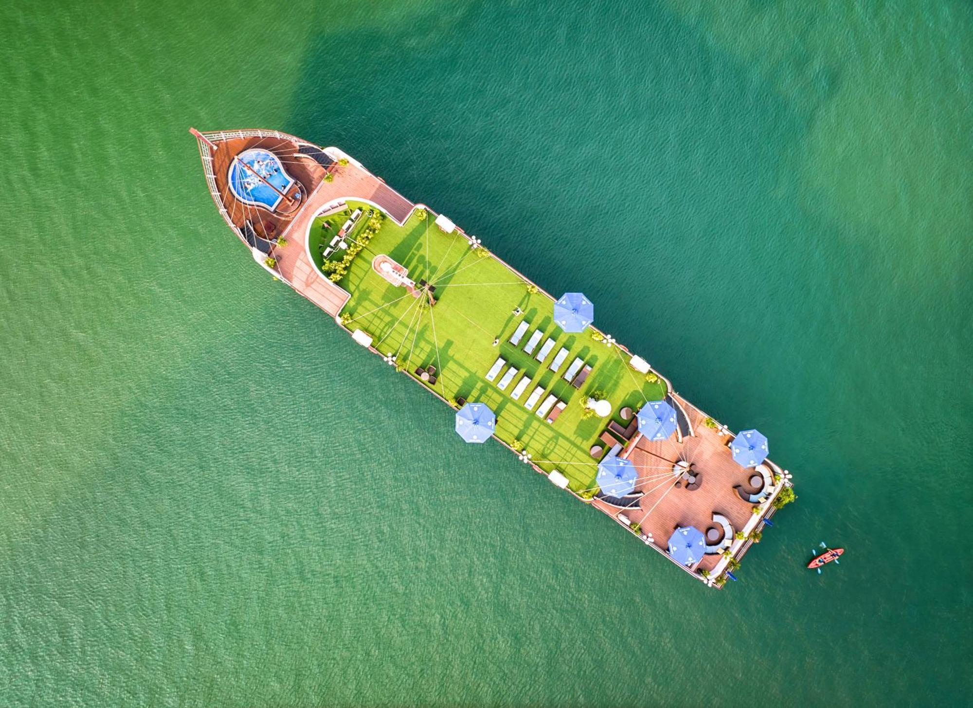 Le Journey Elegance Cruise Hotell Ha Long Eksteriør bilde